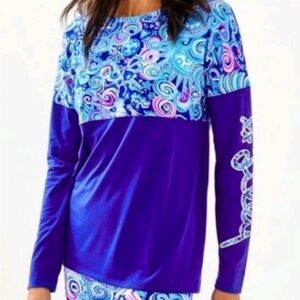 Lilly Pulitzer Cosmic Kimset Finn Top